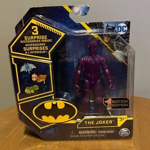 Spin Master The Joker 1st Edition. Purple Clear.